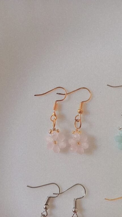 Flower earrings