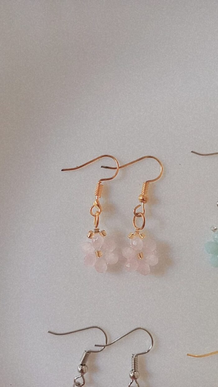 Flower earrings